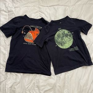 Glow-in-the-dark Land’s End Kids t-shirts